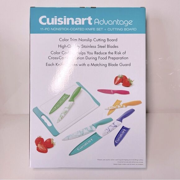 Cuisinart 11-Piece Marble Knives and Cutting Board Set - Picture 2 of 4